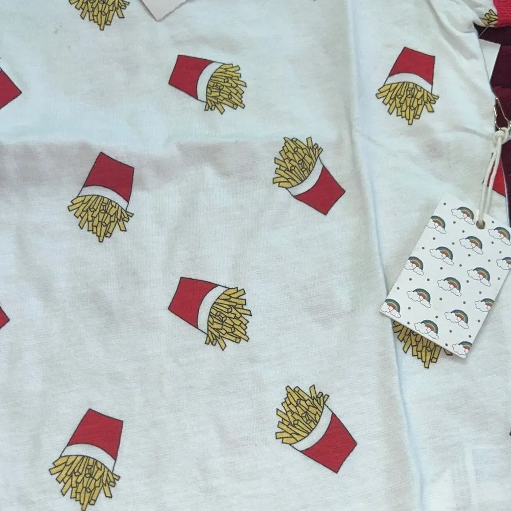 🍟 Forever 21 Ringer Tee French Fry 🍟 Fabulous!